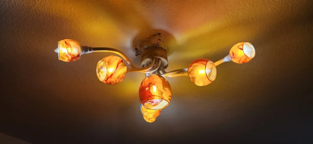Lustre Ascension® 7 tiges ampoules 4000K