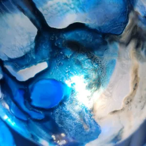 Lumières et Couleurs Luminaire design Ascension® 12 Bleu
