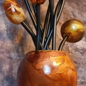 Lumières et Couleurs Luminaire design Ascension® 12 Mordoré