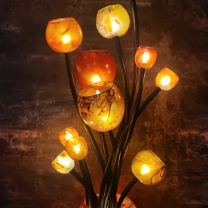 Lumières et Couleurs Luminaire design Ascension® 12 Mordoré
