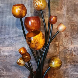 Lumières et Couleurs Luminaire design Ascension® 12 Mordoré